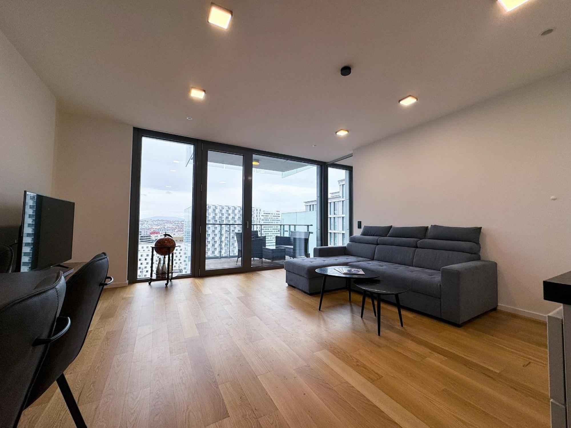 Luxus-Apartment Mit Weitblick Wien Exteriör bild