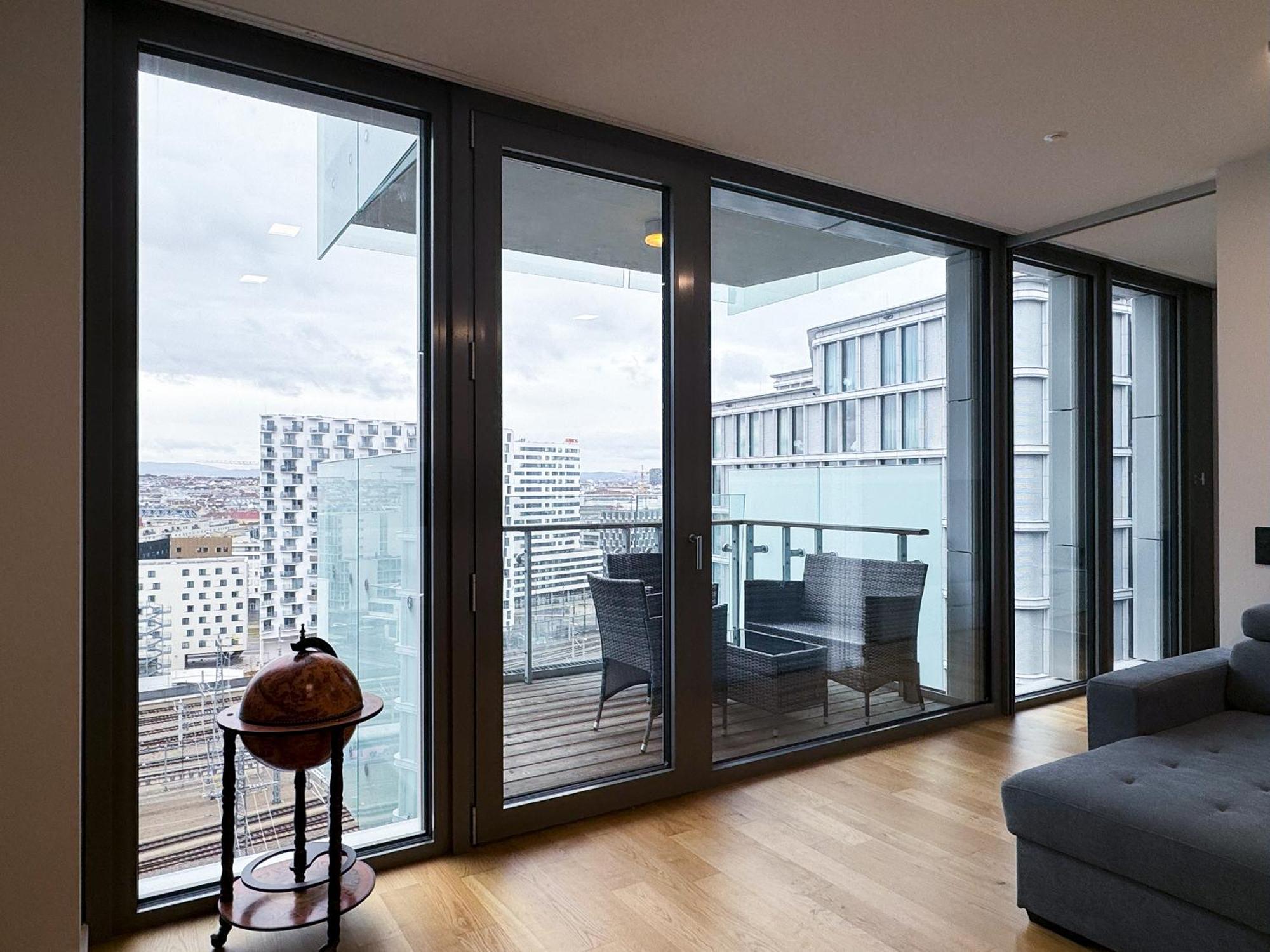 Luxus-Apartment Mit Weitblick Wien Exteriör bild